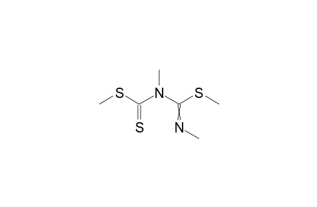 N-Methyl-N-(N'-methyl-S'-methylthioformimido)-dithiocarbamic acid-S-methylester