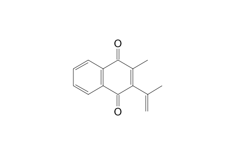 1,4-Naphthalenedione, 2-methyl-3-(1-methylethenyl)-