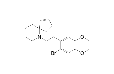 6-[2-(2-Bromo-4,5-dimethoxyphenyl)ethyl]-6-azaspiro[4.5]dec-1-ene