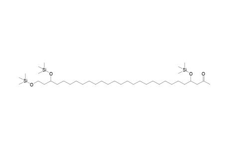 1,3,25-tristrimethylsilyloxy-27-keto-octacosane