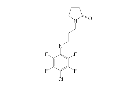 1-[3-[(4-chloro-2,3,5,6-tetrafluoro-phenyl)amino]propyl]-2-pyrrolidone
