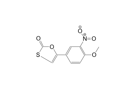 5-(4-methoxy-3-nitrophenyl)-1,3-oxathiol-2-one