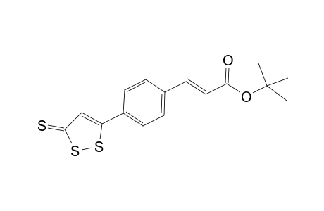 5-{4'-[(2''-t-Butoxycarbonyl)ethenyl]phenyl]-3H-1,2-thiole-3-thione