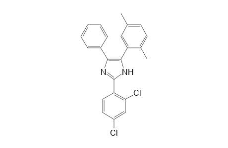 2-(2,4-Dichloro-phenyl)-5-(2,5-dimethyl-phenyl)-4-phenyl-1H-imidazole