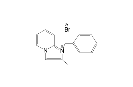 1-BENZYL-2-METHYL-IMIDAZO-[1.2-A]-PYRIDINIUM-BROMIDE