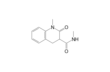 N-methyl-3-(N-methylcarbamoyl)-1,2,3,4-tetrahydro-2-quinolone