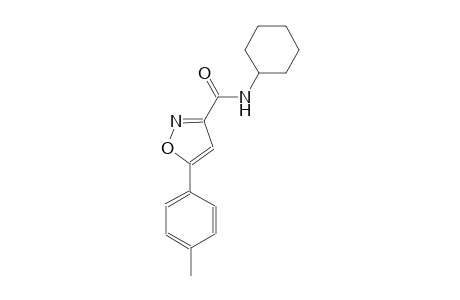 3-isoxazolecarboxamide, N-cyclohexyl-5-(4-methylphenyl)-