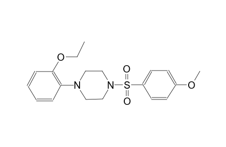 1-(2-ethoxyphenyl)-4-[(4-methoxyphenyl)sulfonyl]piperazine