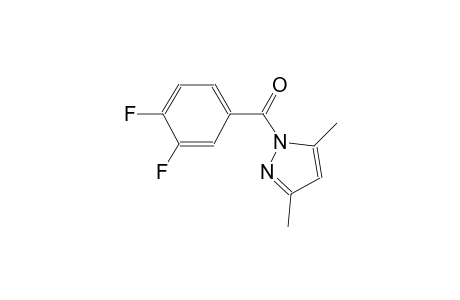 1-(3,4-difluorobenzoyl)-3,5-dimethyl-1H-pyrazole