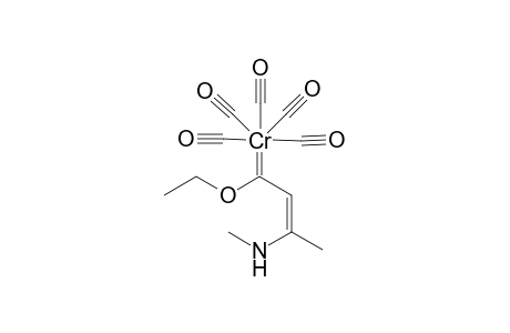 Pentacarbonyl[(2Z)-1-ethoxy-3-(methylamino)-2-butenylidene]-chromium