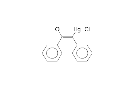 (Z)-1-CHLOROMERCURO-1,2-DIPHENYL-2-METHOXYETHENE
