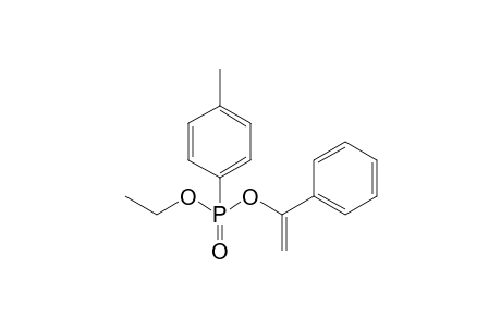 Ethyl .alpha.-Methylenebenzyl (p-Methylphenyl)phosphonate