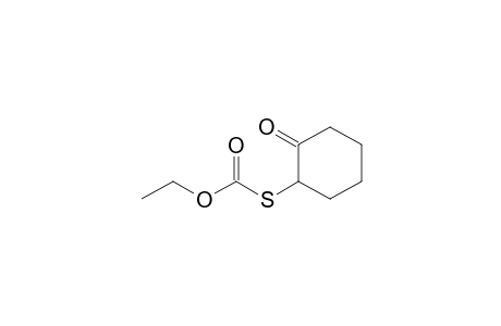 Ethyl (2-oxidanylidenecyclohexyl)sulfanylmethanoate