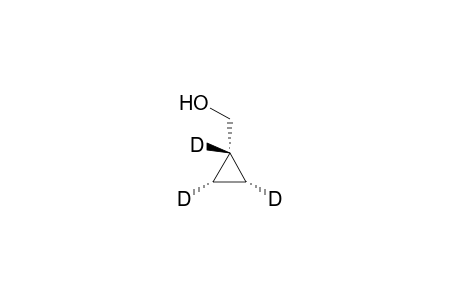 Cyclopropane-1,2,3-D3-methanol, (1.alpha.,2.beta.,3.beta.)-