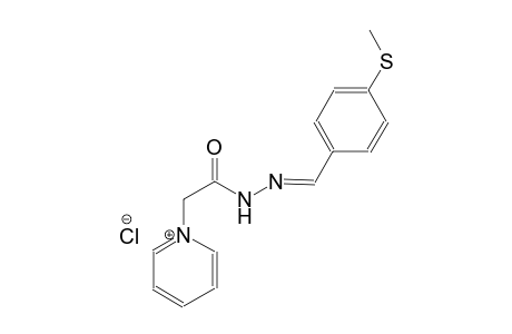 pyridinium, 1-[2-[(2E)-2-[[4-(methylthio)phenyl]methylene]hydrazino]-2-oxoethyl]-, chloride