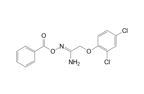 (1Z)-N'-(Benzoyloxy)-2-(2,4-dichlorophenoxy)ethanimidamide