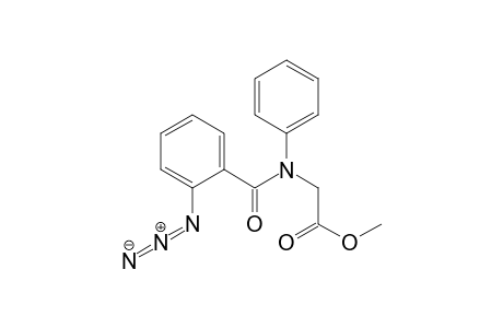 N-(2-Azidobenzoyl)-N-phenylglycine methyl ester