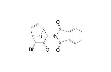 2.alpha.-Bromo-4.alpha.-phthalimido-8-oxabicyclo[3.2.1]oct-6-en-3-one
