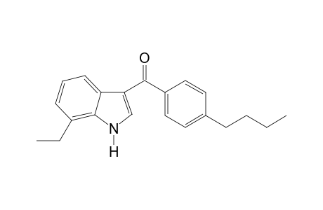 1-(4-Butylphenyl)-1-(7-ethylindol-3-yl)methanone