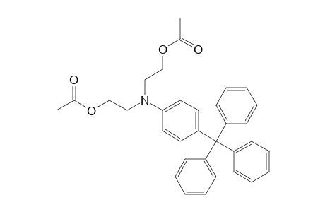 Ethanol, 2,2'-[[4-(triphenylmethyl)phenyl]imino]bis-, diacetate (ester)
