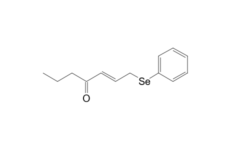 7-(Phenylselanyl)hept-5-en-4-one