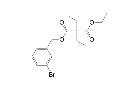 Diethylmalonic acid, 3-bromobenzyl ethyl ester