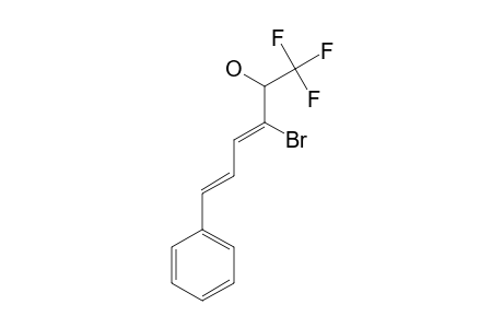 6,6,6-TRIFLUORO-5-HYDROXY-4-BROMO-1-(PHENYL)-HEX-1E,3Z-DIENE