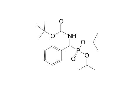 Diisopropyl (N-tert-butylcarbamoyl(phenyl)methyl)phosphonate