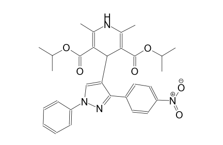 3,5-pyridinedicarboxylic acid, 1,4-dihydro-2,6-dimethyl-4-[3-(4-nitrophenyl)-1-phenyl-1H-pyrazol-4-yl]-, bis(1-methylethyl) ester