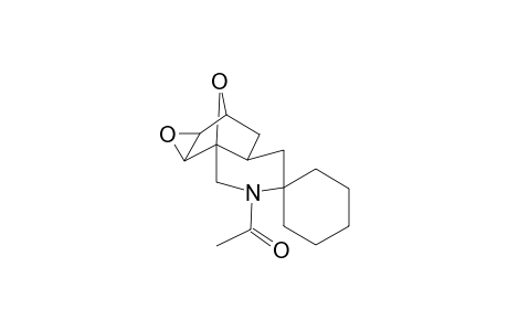 3-Acetylspiro[3-aza-10,12-dioxotetracyclo[6.3.1.0(1,6).0(9,11)]dodecane-4,1'-cyclohexane]
