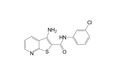 3-Amino-N-(3-chlorophenyl)thieno[2,3-b]pyridine-2-carboxamide