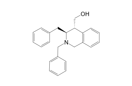 (3S,4R)-2,3-Bis(benzyl)-4-hydroxymethyl-1,2,3,4-tetrahydroisoquinoline