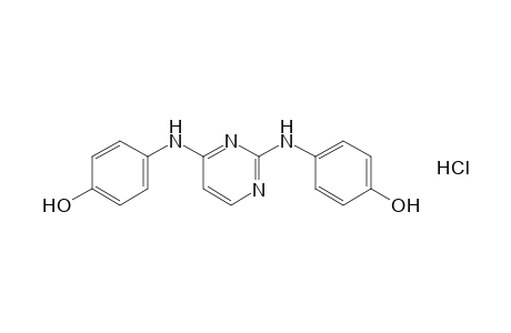 4,4'-[(2,4-pyrimidinediyl)diimino]diphenol, monohydrochloride