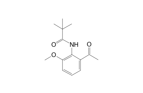 N-(2-acetyl-6-methoxy-phenyl)-2,2-dimethyl-propanamide