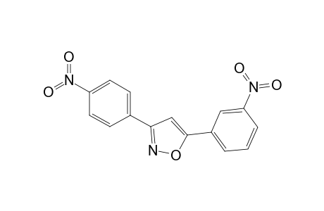 3-(p-nitrophenyl)-5-(m-nitrophenyl)-isoxazole