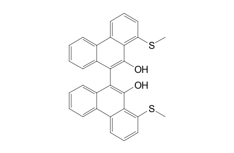 1,1'-Bismethylthio-9,9'-biphenanthryl-10,10'-diol