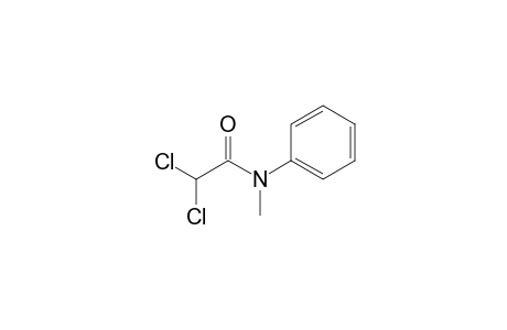 2,2-bis(chloranyl)-N-methyl-N-phenyl-ethanamide