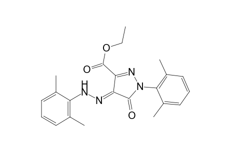 4,5-dioxo-1-(2,6-xylyl)-2-pyrazoline-3-carboxylic acid, ethyl ester, 4-[(2,6-xylyl)hydrazone]