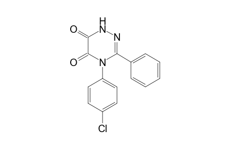 4-(4'-Chlorophenyl)-3-phenyl-1,4-dihydro-1,2,4-triazine-5,6-dione