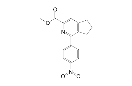 Methyl 6,7-dihydro-1-(4-nitrophenyl)-5H-cyclopenta[c]pyridine-3-carboxylate