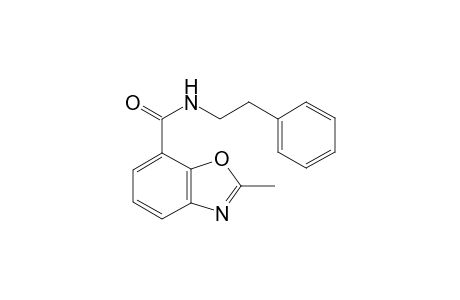 2-Methyl-N-(2-phenylethyl)-1,3-benzoxazole-7-carboxamide
