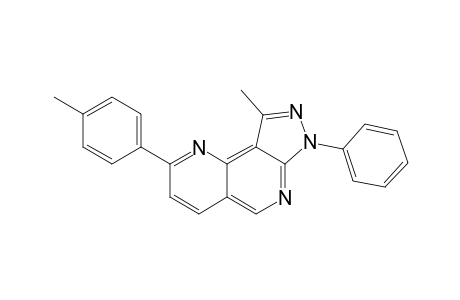 9-Methyl-7-phenyl-2-(p-tolyl)-7H-pyrazolo[3,4-h][1,6]naphthyridine