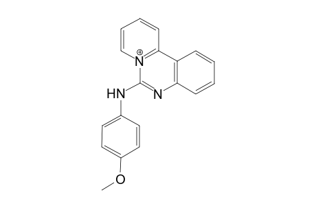 Anhydro 6-(4-Methoxyphenyl)aminopyrido[1,2-d]quinazolin-7-ium hydroxide