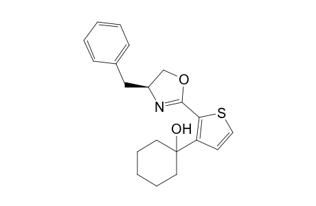 (4S)-(2-(4-Benzyl-4,5-dihydrooxazol-2-yl)thiophen-3-yl)cyclohexanol