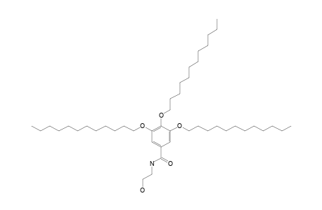 N-[3,4,5-TRIS-(N-DODECAN-1-YLOXY)-BENZOYL]-2-AMINOETHANOL