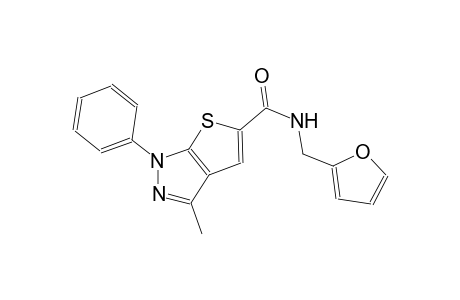 N-(2-Furylmethyl)-3-methyl-1-phenyl-1H-thieno[2,3-c]pyrazole-5-carboxamide