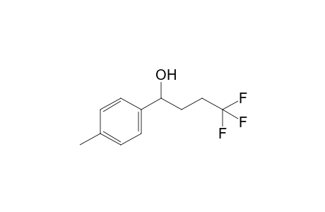 4,4,4-trifluoro-1-(p-tolyl)butan-1-ol