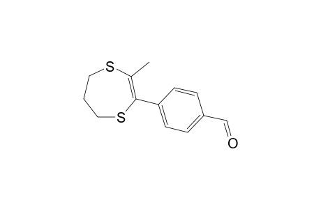 4-(3-Methyl-6,7-dihydro-5H-[1,4]dithiepin-2-yl)benzalhyde