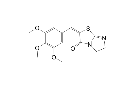 (2E)-2-(3,4,5-trimethoxybenzylidene)-5,6-dihydroimidazo[2,1-b][1,3]thiazol-3(2H)-one
