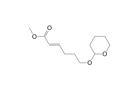 Methyl 6-[(Tetrahydropyran-2-yl)oxy]hex-2(E)-enoate